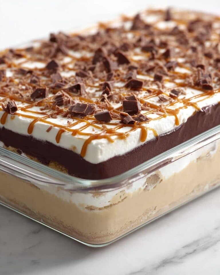 Chocolate Peanut Butter Layer Dessert Recipe
