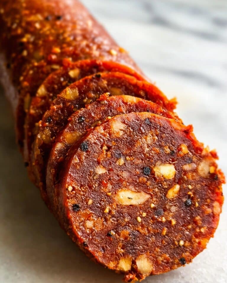 Homemade Vegan Salami: Flavorful Plant-Based Delight Recipe