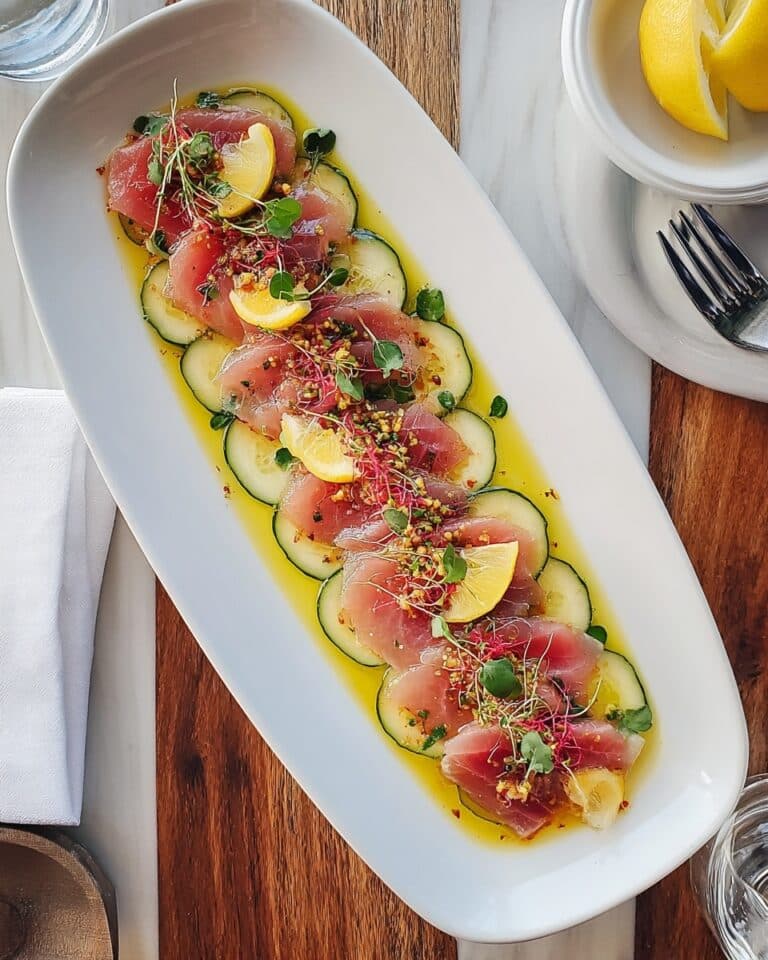 Sicilian Tuna Crudo Recipe